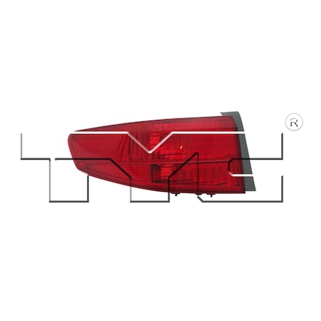 Tyc Tyc Tail Light Assembly, 11-5986-00 11-5986-00